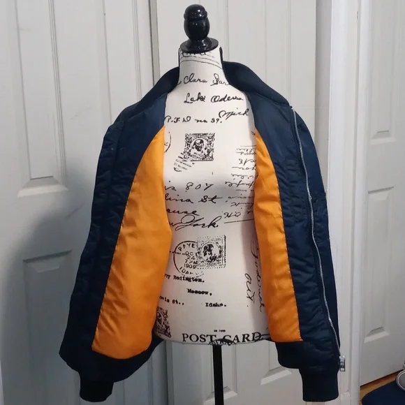 Blue Bomber Jacket - Picture 11 of 11